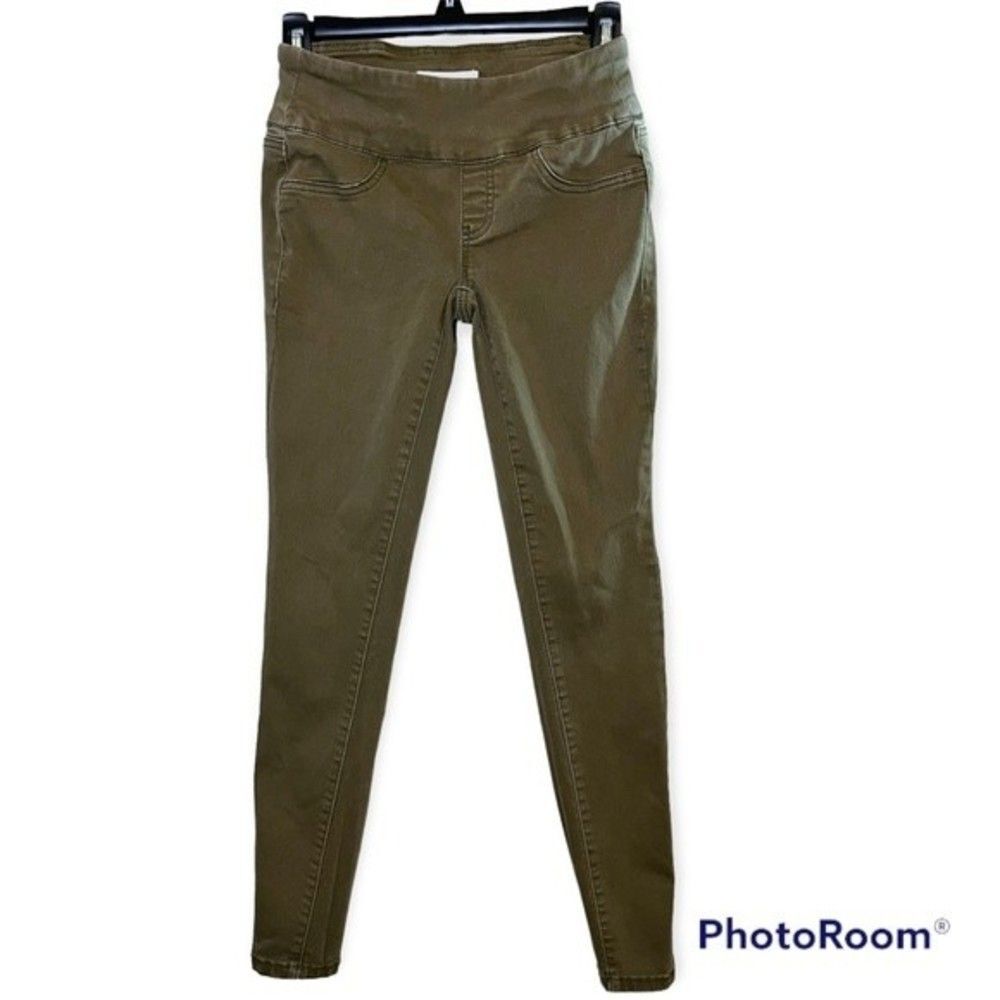 SO Ultimate Pull On Jegging Olive Green Size XS Juniors